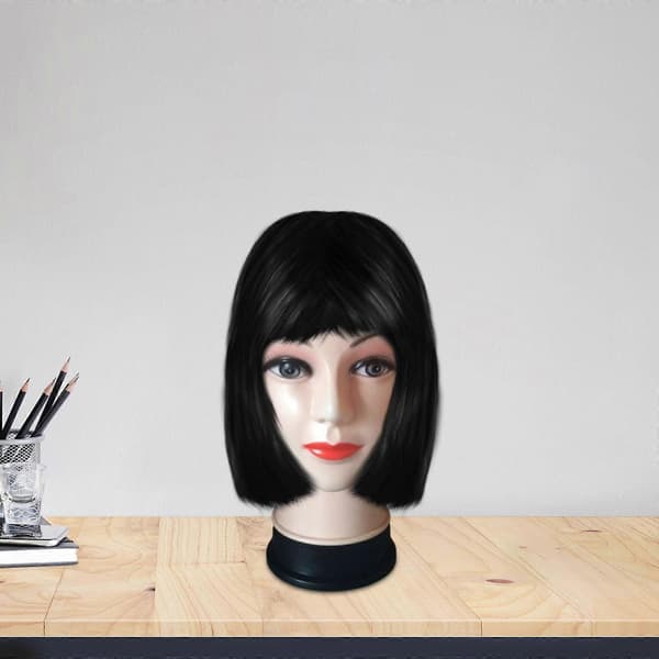 Kvinne Skallet Mannekeng Hode Parykker Display Hode for Hårstyling Headset Display
