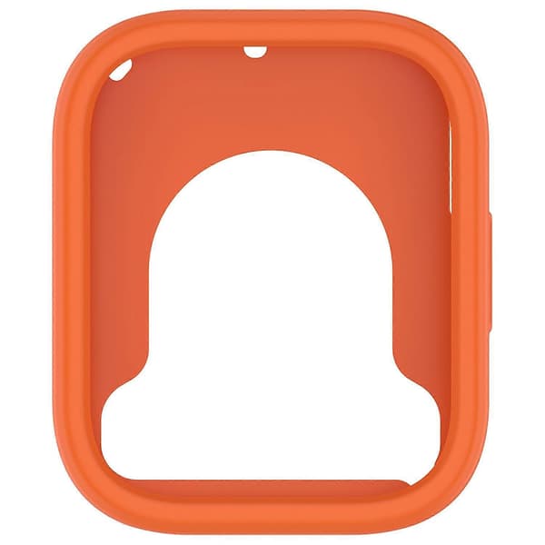 För Xiaomi Redmi Watch 5 Active Silikon Klockfodral Stötsäker Stötfångarram - Orange