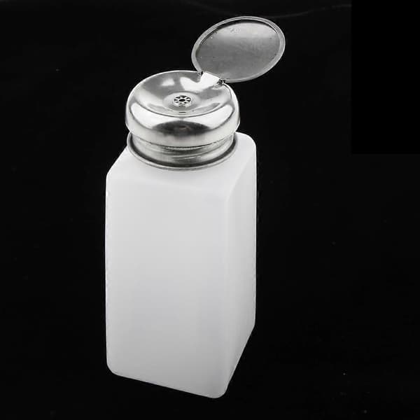 2x Neglelakfjerner Væske Tryk Pumpe Dispenser - Rustfrit Stål Væske