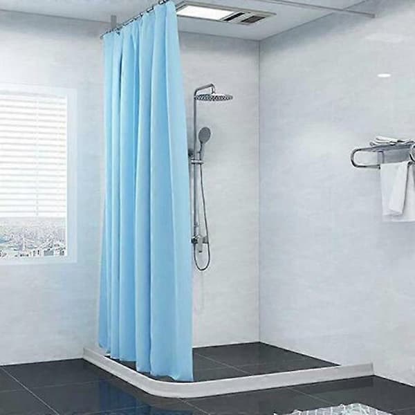 Baderom vanntett stripe tetningslist våt og tørr separasjon sammenleggbar silikonstripe 100cm