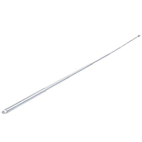 2 KPL 7-osainen AM-radio, FM, TV-laajennusantenni 66 cm pitkä