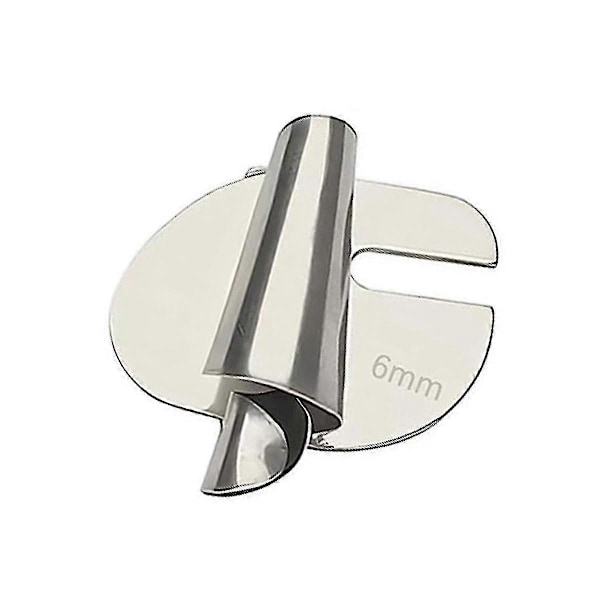 6 stk. Syning Rullede Hemmerfod, 3mm-8mm 6 Størrelser Bred Rullet Trykfod Symaskine Trykfod