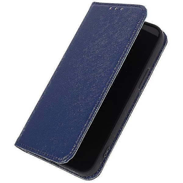 For Oneplus 12R 5G Telefondeksel Kryss Tekstur Anti-Ripe Lommebok Stativ Deksel PU Lær Shell