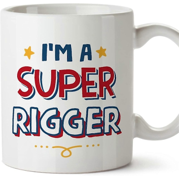 Rigger Krus Jeg er Super Sjov Gave til Kolleger Keramisk 11oz Krus