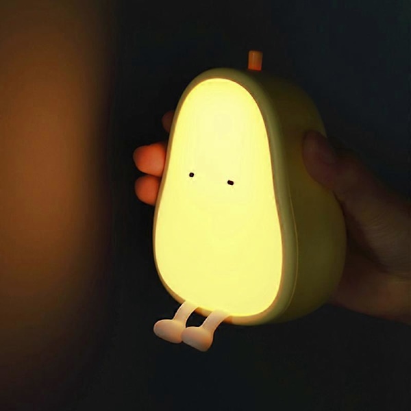 Nattlampor för barn USB-uppladdningsbara lampor, BPA-fri ABS + sänglampa i silikon för amning, färgskiftande