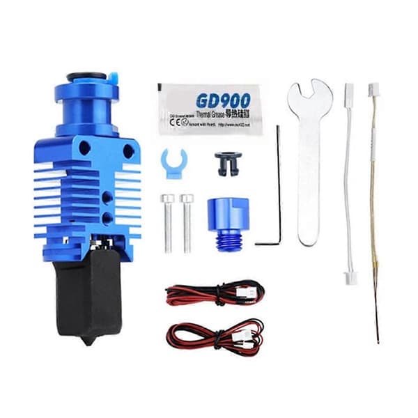 3D Printer Opgradering -E3-2.0 HotEnd Ekstruder Kit Højhastighedsprint til 3 3 Pro 2.4