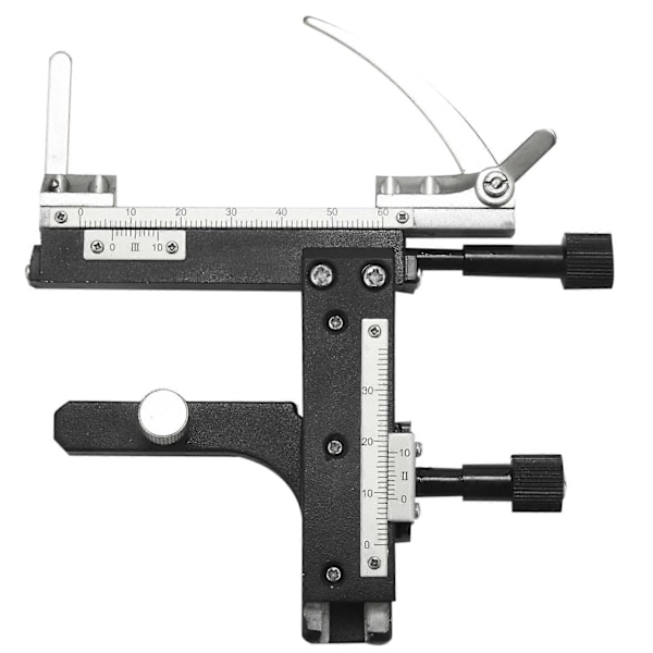 Mikroskop Mekanisk Bord X-Y Flyttbar Kaliper Vernier Med Skala