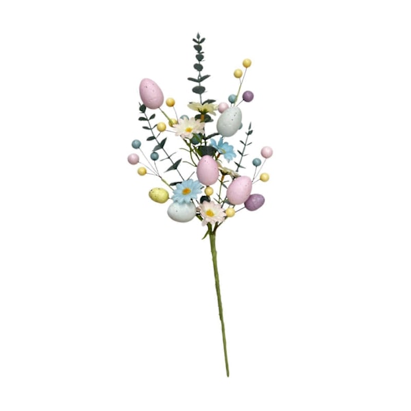 Påskeegg Gren Kvist Dekorativ Blomsterplukk til Hjem Vase Feiring Vår