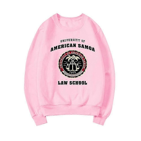 University of American Samoa Law School Sweatshirt Crewneck Unisex Pullovers Grafiske Hættetrøjer Dame Streetwear Sweatshirts Toppe