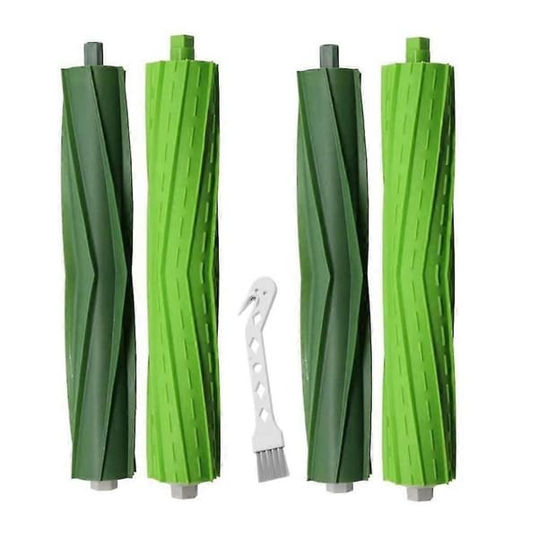 2 Set Ersättningsborstar med Gummivalsar för I3 I3+ I6+ I7 I7+ I8+ Plus E5 E6 E7 Dammsugardelar