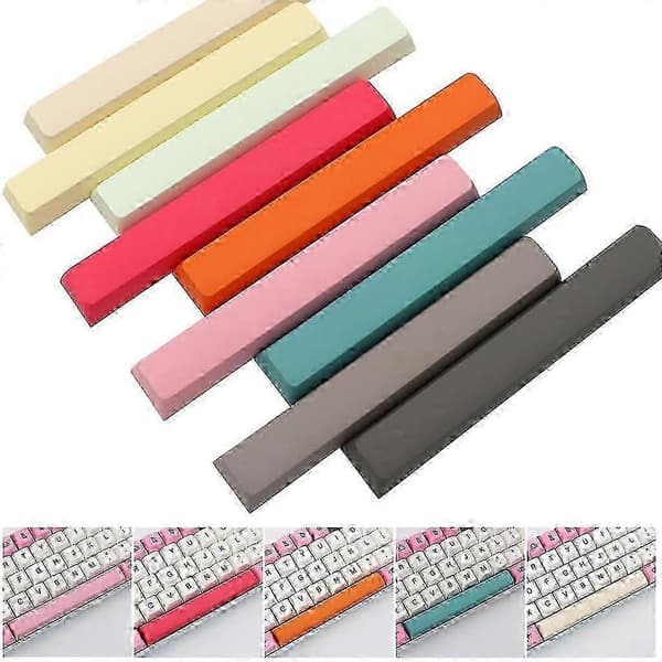 6.25U Space Keycap Mekanisk Tastatur til Key Cap PBT Dye-Sub XDA Profil Light red