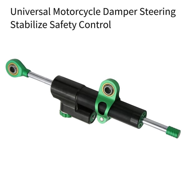 Universal Motorcykel Dämpare Styrstabilisator Säkerhetskontroll För Kawasaki NINJA400