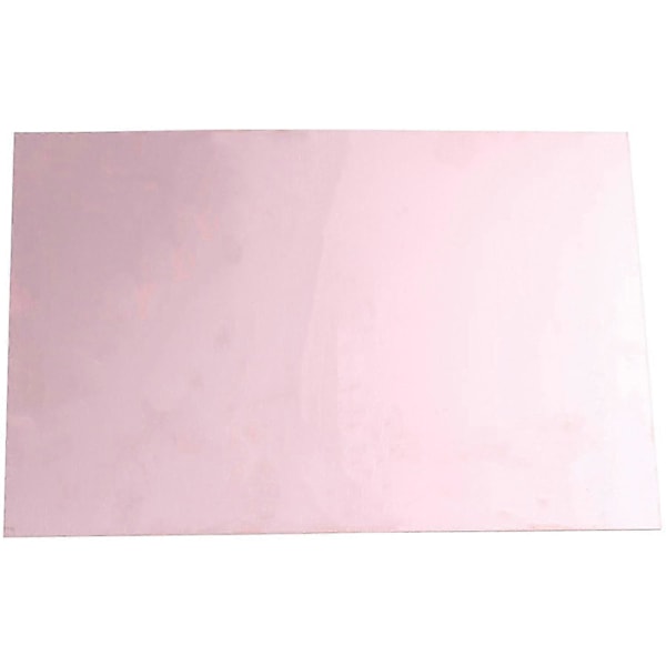 30cm x 20cm Enkelsidig DIY Kopparbeklädd Platt Laminat PCB Kretskort