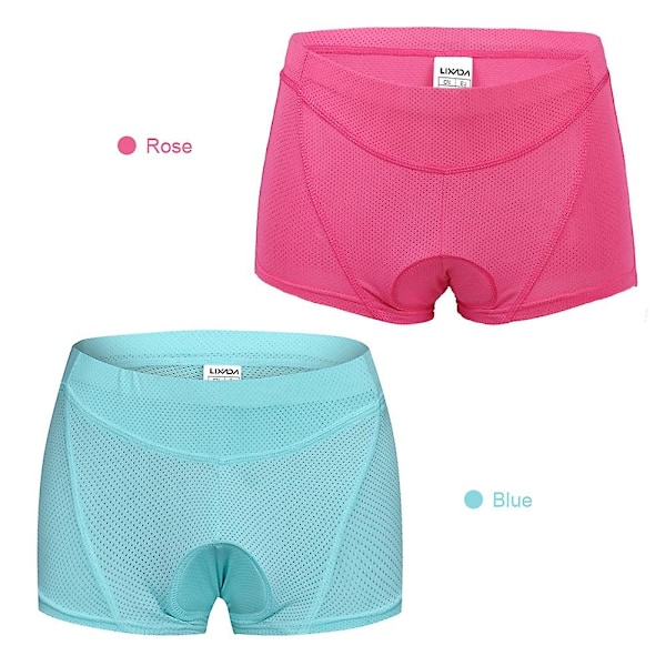 2st Kvinnor Cykelunderkläder Trosor Gel 3D Vadderade Cykelshorts Underbyxor