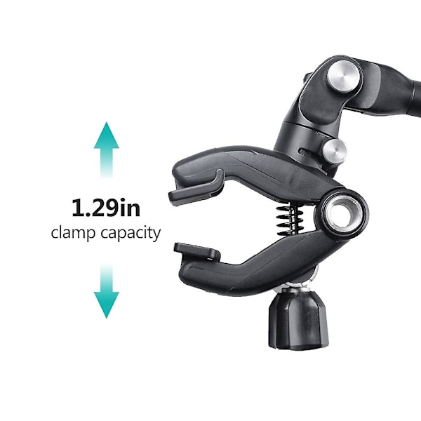 10-tuumainen nivelvarsikamerateline 3,3 cm:n / 1,3 tuuman puristuskapasiteetilla, 360° säädettävä Magic Arm Repla
