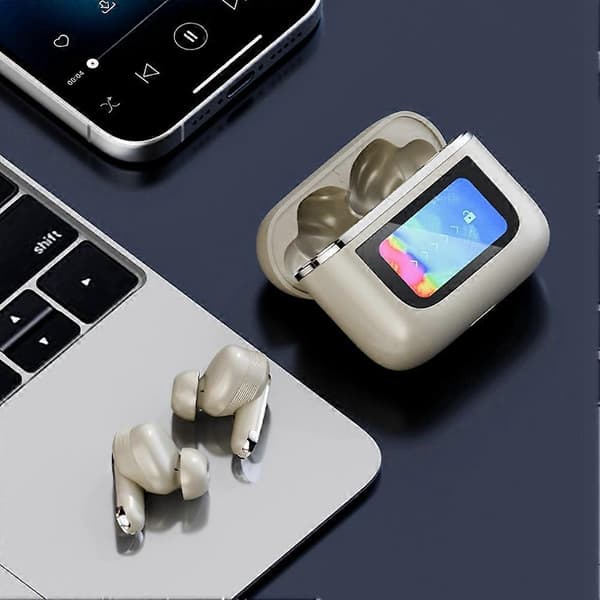 Hovedtelefon In-Ear Touch Screen Kontroller Headset Rosaguld