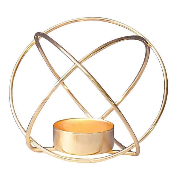 Nordisk Geometrisk Lysestake Telysholder Borddekorasjon