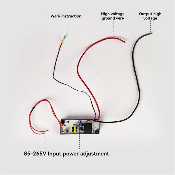 Högspänningsaggregat AC-DC 82-265V Luftrenare Adapter Högspänningsmodul Hög-