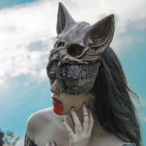 Horror Masque Håndlaget Resin Crafts Halloween Kostyme Rekvisitter For  Festival b2e3 | Fyndiq