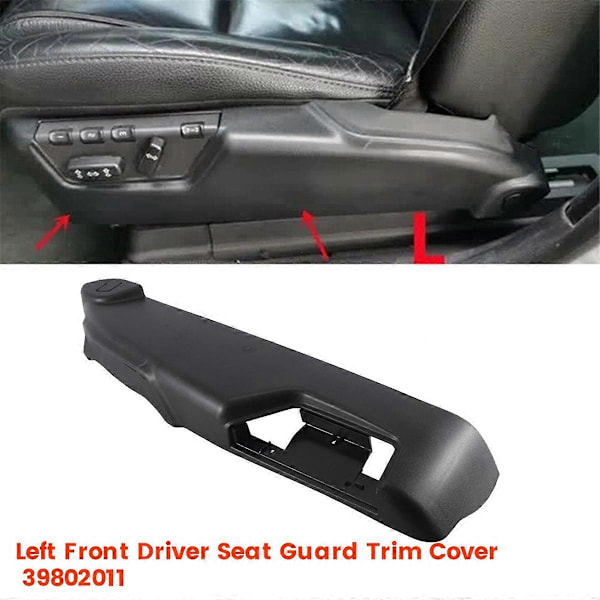 Vänster Främre Sätesklädsel Panel Kåpa 39802011 39802012 för Volvo XC90 S60 XC70 S80 V70 2005-2014 Säte Si