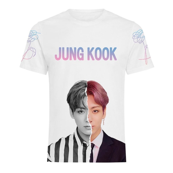 Bts kortärmad T-shirt med printed L