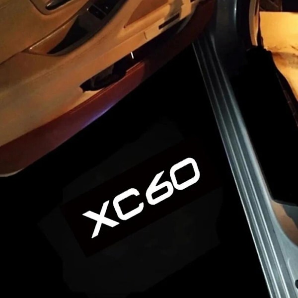 2X Bil LED Dörr Välkomstljus Logotyp Projektor Spökskugga Ljus För VOLVO V90 V60 S90 S60 XC40 XC60 XC90 S80 V40 2008-2121 2019