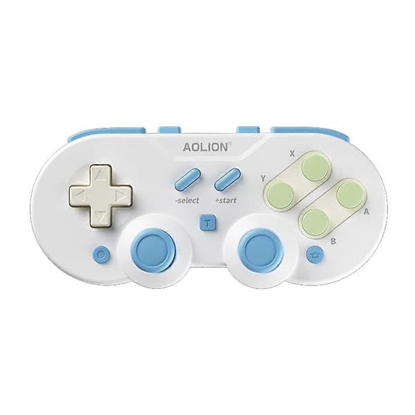 för PC Switch Trådlös Mini Spelkontroll Joypad Hall Effect Joystick för Switch Retro Gamepad A