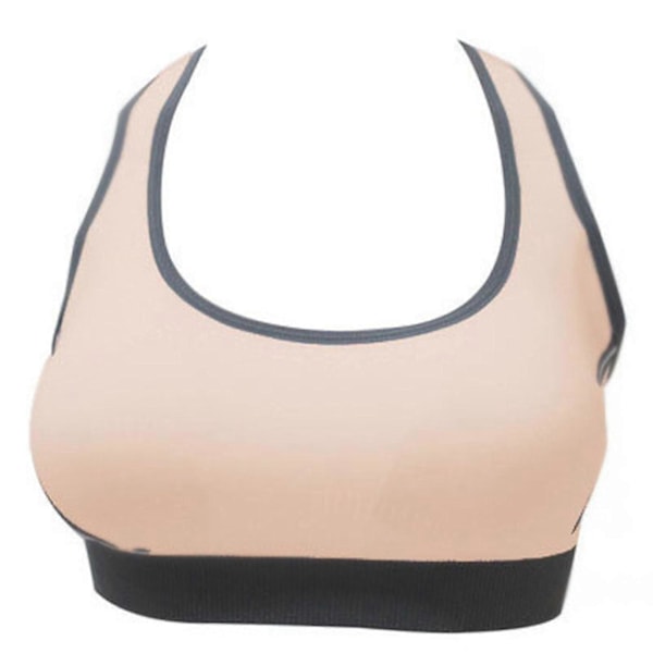 Kvinnor Sömlös Stretch Sport-BH Vadderad Fitness Tanktopp Träning Gym Yoga Väst