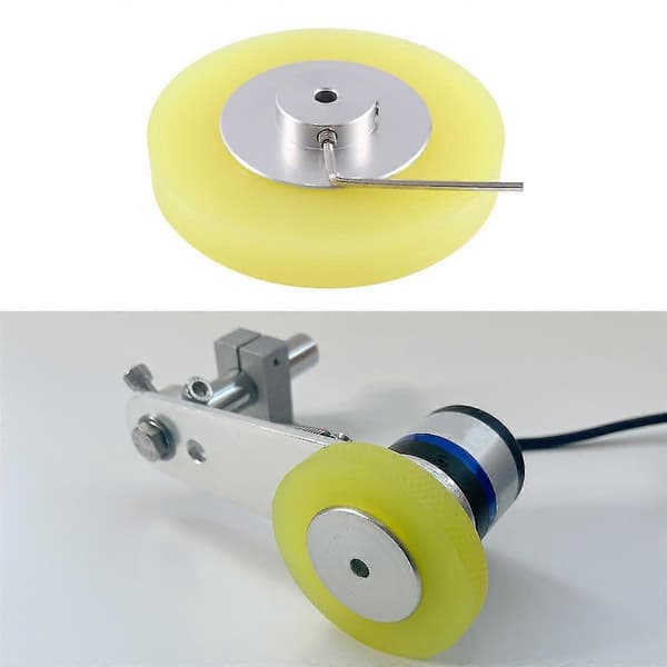 Diameter 100mmx6mm Industriell Aluminium Måle Encoder Meterhjul For Encoder Tilbehør Encode