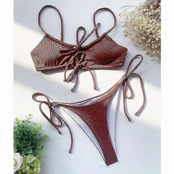 \"Micro Bikinit Seksikäs Bikini Setti Naisten Uima-asut Push Up Uimapuku Naisille Stringit Uimapuku Yhtenäinen Ranta-asu Brasilialainen Bikini\"