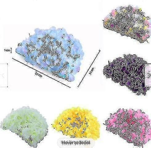 Dame Svømmehætte med Blomsterblad Retro 3D Blomster Svømmehat Badehat
