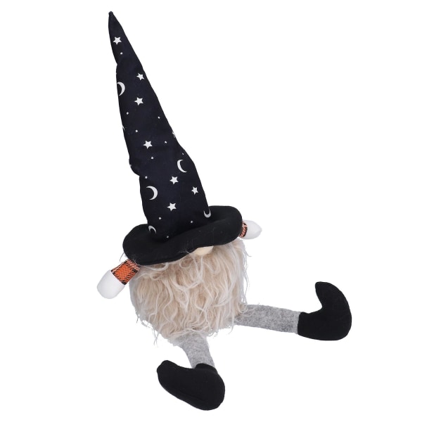 Halloween-pehmotontut lelu-loma Söpöt hienot Gnome-nukkekoristeet valolla Top Hat