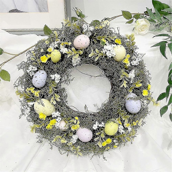Krans Blomsterrammer Påskeæg Krans Simulation Krans