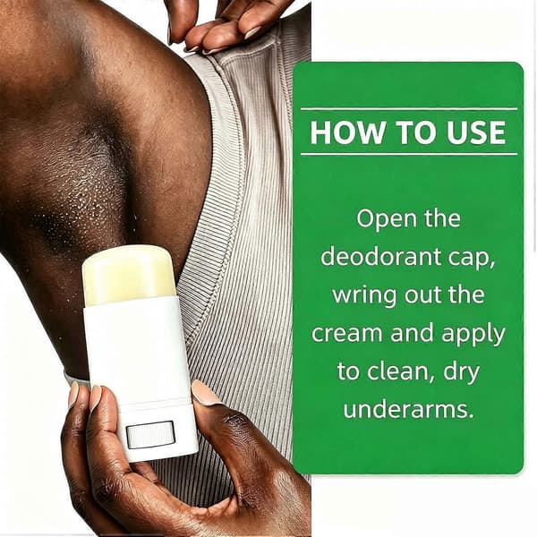 Kokosnöt Aluminiumfri Deodorantstick, 15g 2PCS