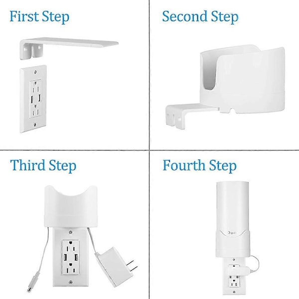 Väggfäste Ersättning För TP-Link Deco M4 WiFi Router Hållare Sockelbas
