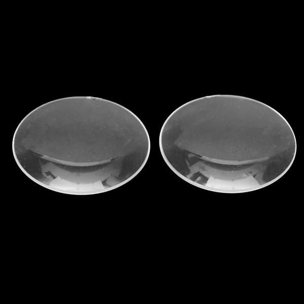 10 stk. linser Google 3D virtuelle briller diameter 25 mm forstørrelsesglas brændvidde 45 mm