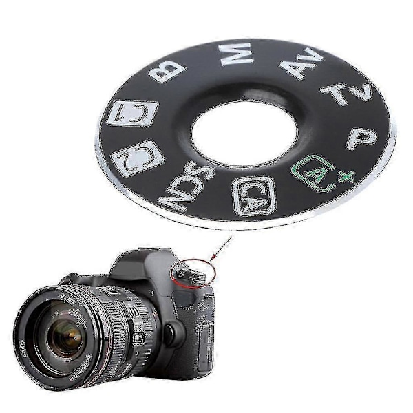 Canon Eos 6d Kamera Funktionsratt Lägesväljare Gränssnitt Lock Knapp Reparationsdelar