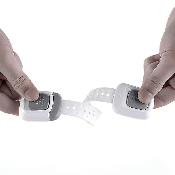 Uppgraderade Möbelfästen utan Borrning, Tippskydd för Barnsäkerhet (4-pack)