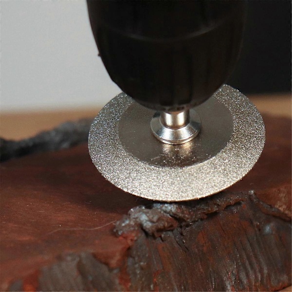 45mm Diamant Sliphjul Mini Polerskiva för Borrmaskin Formslip Metall Volfram Stungsten Trådslipning B