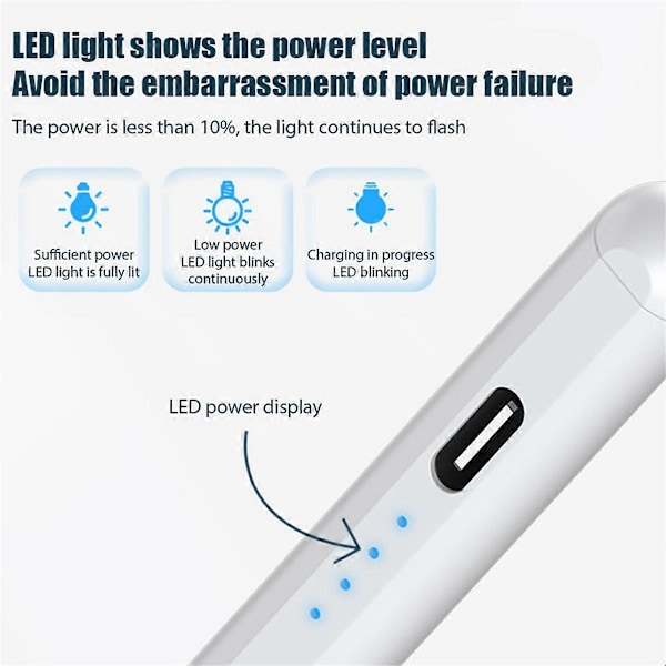 Universell Stylus Penna för Surfplatta Mobiltelefon Touch Penna för IPad Apple Pencil för Huawei Lenovo Samsu