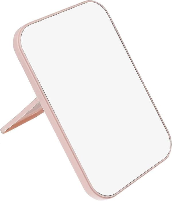 Bærbart Makeupspejl Foldbart Kompakt Bordmakeupspejl (beige) (ShiKai)