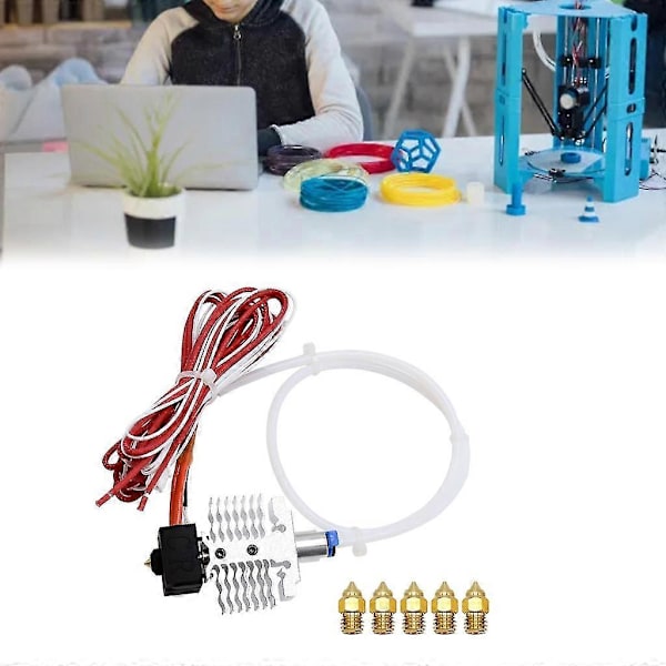 Professionell Metal Extruder Hotend Kit För Ender3 Neo/ender3v2 Neo/max Neo