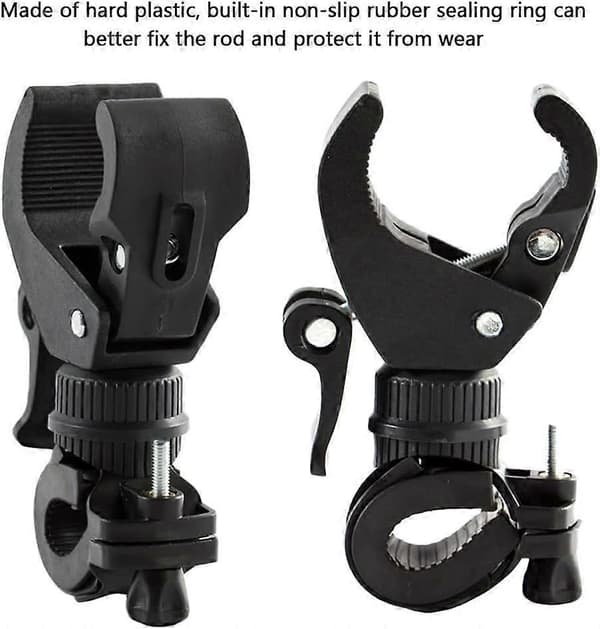 Universal Stokkeholder til Rollator, Rollator, Kørestol - Universal Krykke Tilbehør, 1.3\" Max