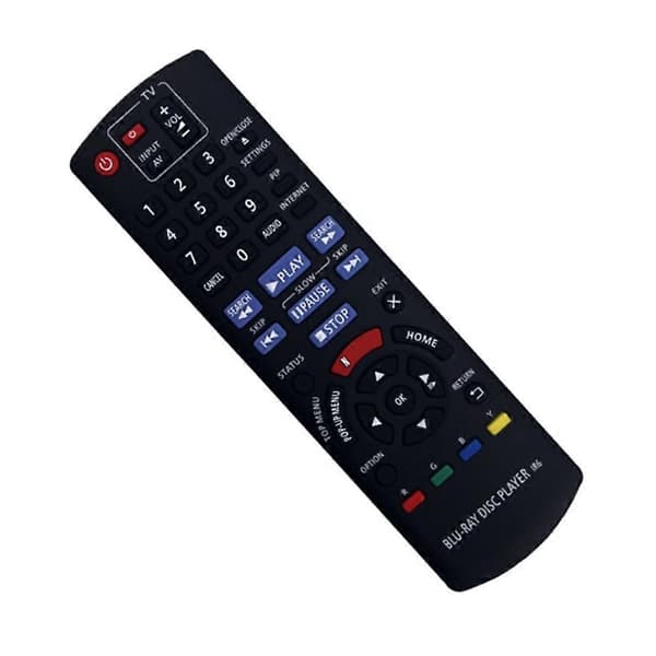 N2QAYB000867-kaukosäädin korvaa Panasonic Blu-Ray -soittimen DMP-BD89 DMP-BD79 DMPBD89 DMPBD79 Black
