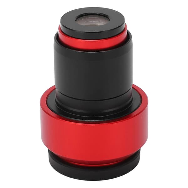 Röd Mikroskop Okularlins 30mm Hög Punkt Justerbart Synlighetsgränssnitt
