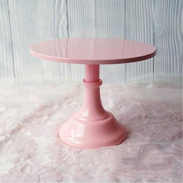 Metallinen kakkuteline pyöreä jalusta jälkiruokateline cupcake-näyttöteline tarjotin syntymäpäiville häihin
