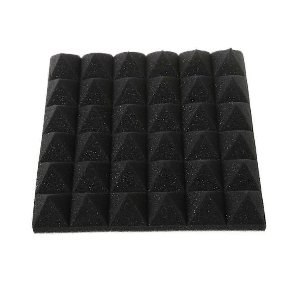 30x30x5cm Lydisolerende Skum Studio Akustisk Lydbehandling Absorptionskile Ti