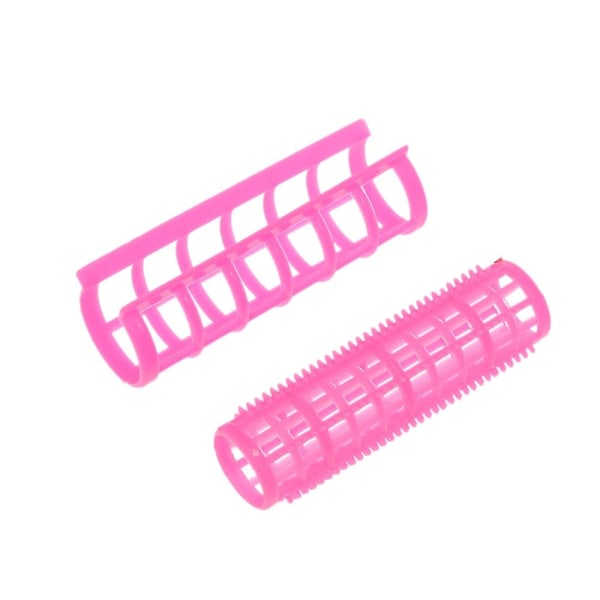Plastik Curlers Hårruller til Hårstyling Frisør DIY Krølle Værktøj 12STK