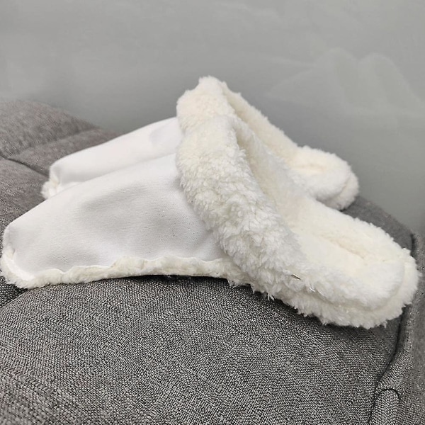 Pohjalliset Crocs Puukengät Vaihto, Talvi Turkis Sisäosa Kengänvuoraukset Pohja Lämmin Irrotettava Furry Liners House Tossut Fleece Ulkokäyttöön Sisäkäyttöön 39-40