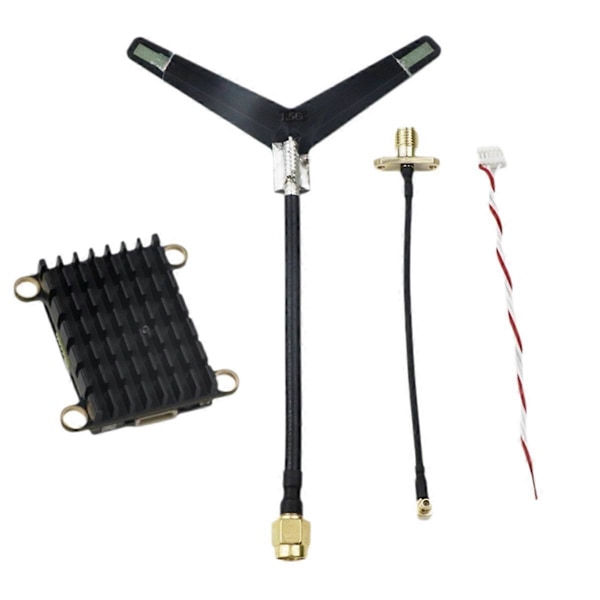 1.4G 1.5G 1.6G 3W FPV VTX 16CH 3000mW Videosändarmodul för RC FPV Fastvingat Flygplan Lång räckvidd